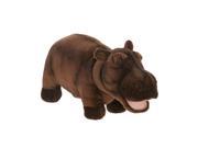 Set of 3 Lifelike Handcrafted Extra Soft Plush Happy Hippo Stuffed Animals 18