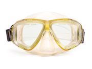 5.5 Newport Yellow and Clear Mask Swimming Pool Accessory for Teens