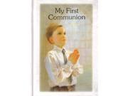 Religious My First Communion Boys Prayer Remembrance Book Gift 10248