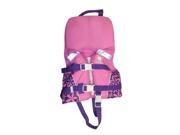 Swimline USCG Approved Pink Infant Life Vest with Handle for Girls Up to 30lbs