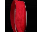 Pack of 4 Red South Oxford Wired Art Craft Ribbon 7 8 W x 80 Yards