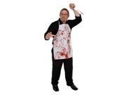 Pack of 6 Bloody Butcher Hallween Horror Fabric Kitchen Aprons One Size