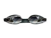 7 Reflection Competition Black Goggles Swimming Pool Accessory for Adults