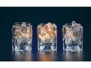 Club Pack of 12 Icy Crystal Christmas Nativity Votive Candle Holders 3.8
