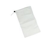 14 White Nylon Replacement Bag for Jet Vacuums with Drawstring