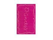 7.5 x 9.5 Delightful Daydreams Orchid Pink and Persian Rose Area Throw Rug