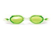 7 Advanced Pro Green and White Goggles Swimming Pool Accessory for Adults