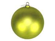 Shatterproof Matte Green Kiwi Commercial Christmas Ball Ornament 12 300mm