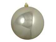 Shatterproof Shiny Champagne Commercial Christmas Ball Ornament 6 150mm