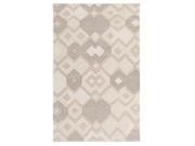 8' x 10' Diamond Energy Sand White and Olive Brown Hand Woven Area Throw Rug 8' x 10' Diamond Energy Sand White and Olive Brown Hand Woven Area Throw Rug