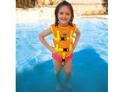 Orange and Yellow Unisex Child s Water or Swimming Pool Freestyler Swim Training Vest Up to 45lbs