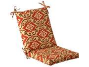 Outdoor Patio Furniture Mid Back Chair Cushion Vintage Tuscan