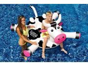 54 Water Sports Inflatable Ride On Cow Novelty Swimming Pool Float