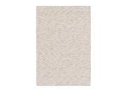4 x 6 Everglade Ripple Champagne Pink and Manatee Gray Hand Woven Reversible Area Throw Rug
