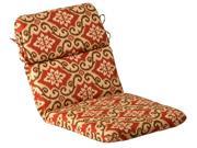 Outdoor Patio Furniture High Back Chair Cushion Vintage Tuscan