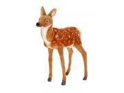 31.25 Lifelike Handcrafted Extra Soft Plush Large Standing Deer Fawn Stuffed Animal