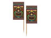 Club Pack of 600 Tiki Food Decorations Party Picks 2.5