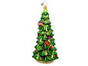 Christopher Radko Glass Christmas Glow Spruce Tree Holiday Ornament 1017468