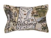 12 State of Alabama â€œYellowhammer Decorative Tapestry Throw Pillow