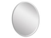 28 Frameless Vanity Oval Mirror