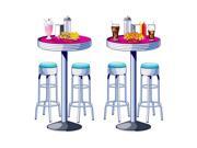 Club Pack of 24 50 s Inspired High Table and Stools Photo Backdrop Party Decorations 5.3