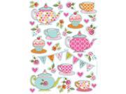 Club Pack of 96 Tea Time Value Stickers