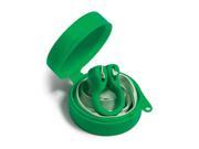 Green Molded Plastic Nose Clip Water or Swimming Pool Accessory with Case