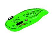 39 Green and Red Children s Inflatable Crocodile Kick Board