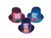 Club Pack of 50 Festive Happy New Years Legacy Party Favor Hats