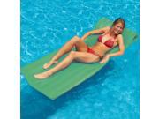 74 Water Sports Sofskin Kiwi Green Floating Swimming Pool Mattress Raft