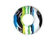 54 Blue and Green Riptide Inflatable Water or Swimming Pool Sport Tube