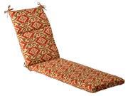 Outdoor Patio Furniture Chaise Lounge Cushion Vintage Tuscan