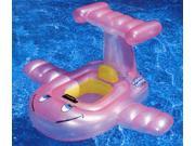 Water Sports Inflatable Pink Puddle Jumper Sunshade Baby Swimming Pool Seat
