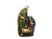 20 Lighted Religious Holy Family Nativity Statue with Lantern