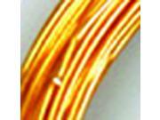 2mm Shimmering Gold Designer Aluminum Wire Approximately 63 Yards