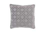 18 X s and Squares Old and Gray Lavender Decorative Woven Throw Pillow Down Filler