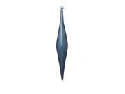 9.5 Winter Light Blue Mercury Glass Style Finial Christmas Ornament