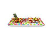 Pack of 6 Multi Colored Inflatable Tropical Luau Themed Buffet Coolers 53.75