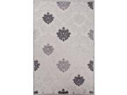 9 x 12 Taupe Gray Charcoal Gray and Azure Mist Transitional Glamourous Area Throw Rug