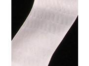 Small Ivory Diagonal Stripes Woven Taffeta Wired Craft Ribbon 1.5 x 54 Yards