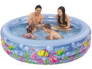 73 Round Sea Life Themed Inflatable Children s Swimming Pool