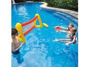 51 Red and Yellow Inflatable Swimming Pool Water Sports Frisbee Game Set