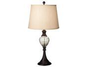 Pack of 2 Traditional Style Mercury Glass Table Lamps 29
