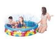 59 Hearts Rainbows and Clouds Inflatable Children s Spray Swimming Pool