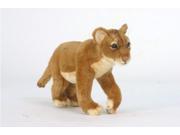 Pack of 2 Life Like Handcrafted Extra Soft Plush Lion Cub Standing Stuffed Animal 14.25