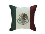 17 Flag of Mexico Decorative Tapestry Accent Throw PIllow