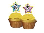 Club Pack of 144 Zou Star Animals Birthday Party Decorating Cupcake Dessert Toppers