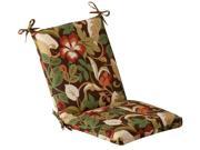 Outdoor Patio Furniture Mid Back Chair Cushion Floral Cafe