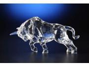 Pack of 4 Icy Crystal Decorative Bull Figurines 4.5