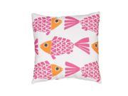 20 Hot Pink and Ivory Animal Print Pattern Decorative Throw Pillow